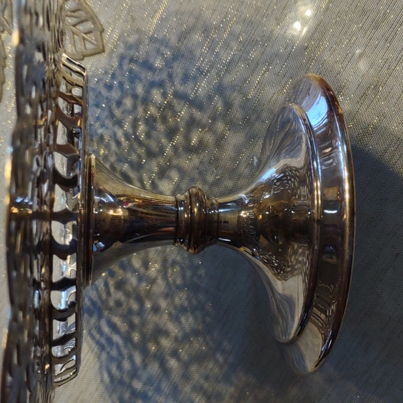 Forbes Silver Co Sheffield Reproduction Cake Stand - Picture 4 of 4